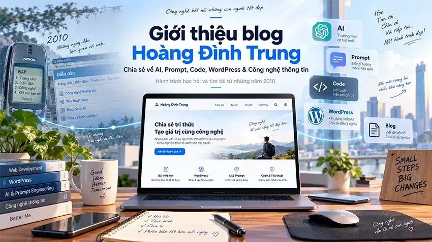 Có lẽ mình nên bắt đầu bằng một lời giới thiệu đơn giản